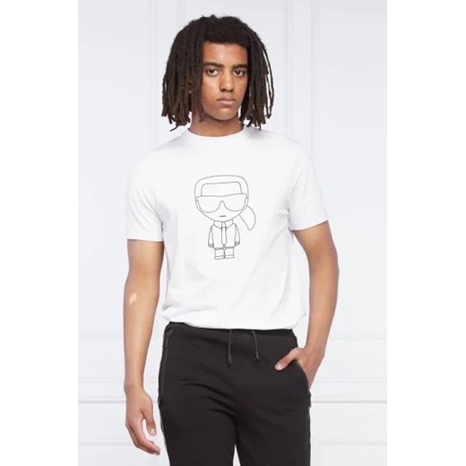 Karl Lagerfeld T-shirt | Regular Fit ze sklepu Gomez Fashion Store w kategorii T-shirty męskie - zdjęcie 172915473