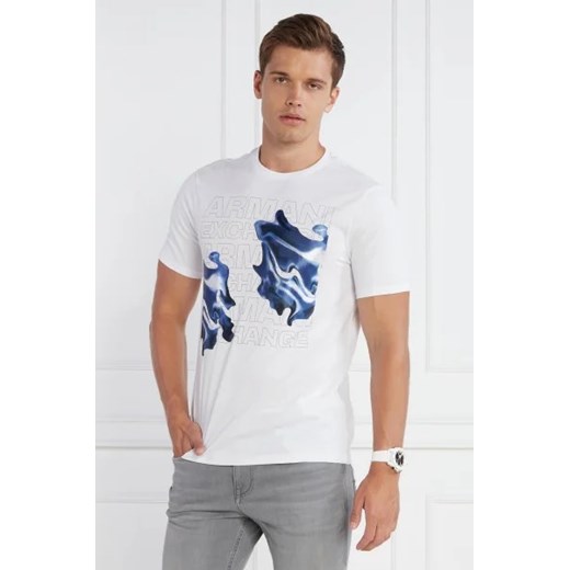 Armani Exchange T-shirt | Regular Fit ze sklepu Gomez Fashion Store w kategorii T-shirty męskie - zdjęcie 172915674