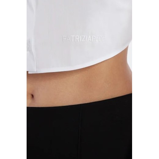 Patrizia Pepe Koszula | Cropped Fit Patrizia Pepe 40 okazja Gomez Fashion Store