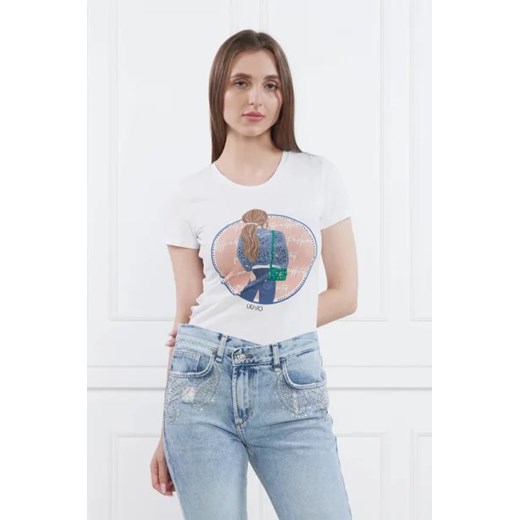 Liu Jo T-shirt | Regular Fit Liu Jo XS okazyjna cena Gomez Fashion Store