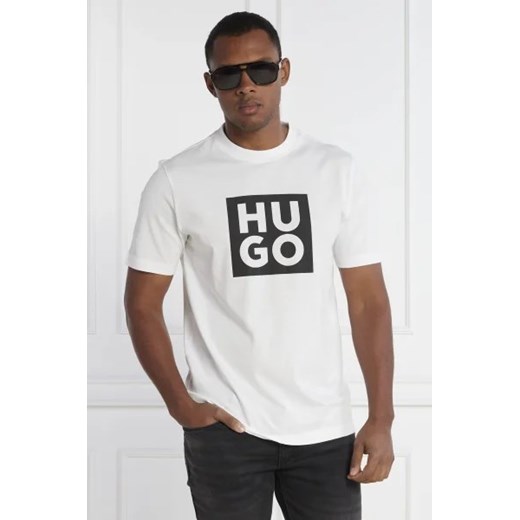 HUGO T-shirt Daltor | Regular Fit L wyprzedaż Gomez Fashion Store