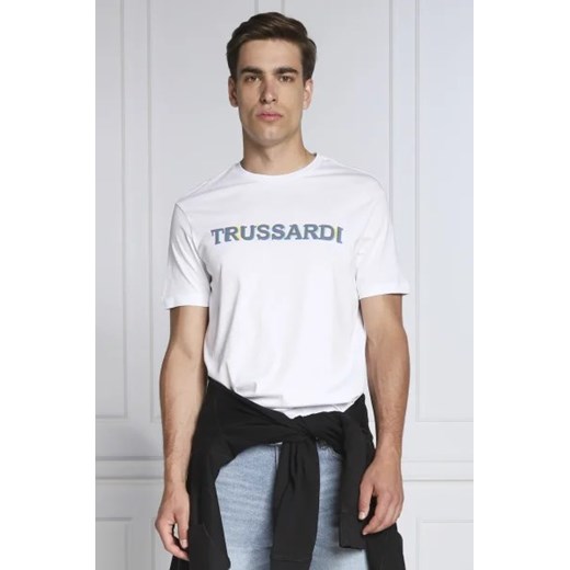 Trussardi T-shirt | Regular Fit ze sklepu Gomez Fashion Store w kategorii T-shirty męskie - zdjęcie 172916102