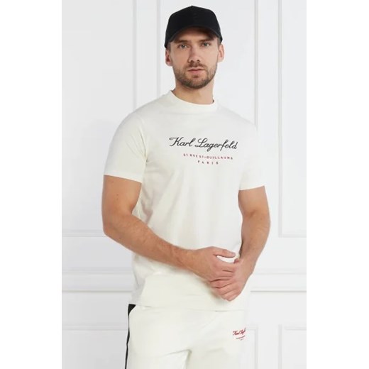 Karl Lagerfeld T-shirt | Regular Fit ze sklepu Gomez Fashion Store w kategorii T-shirty męskie - zdjęcie 172916123