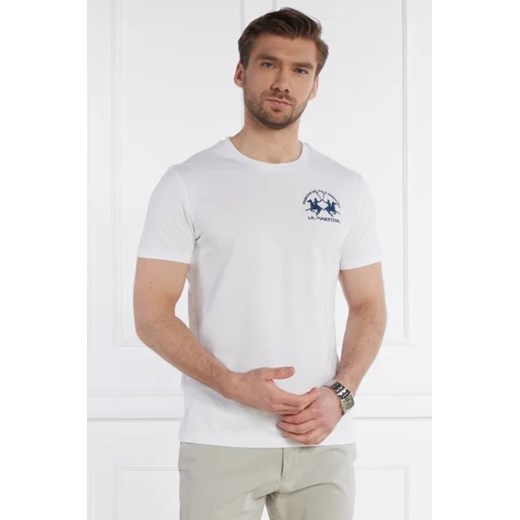 T-shirt męski La Martina bawełniany 