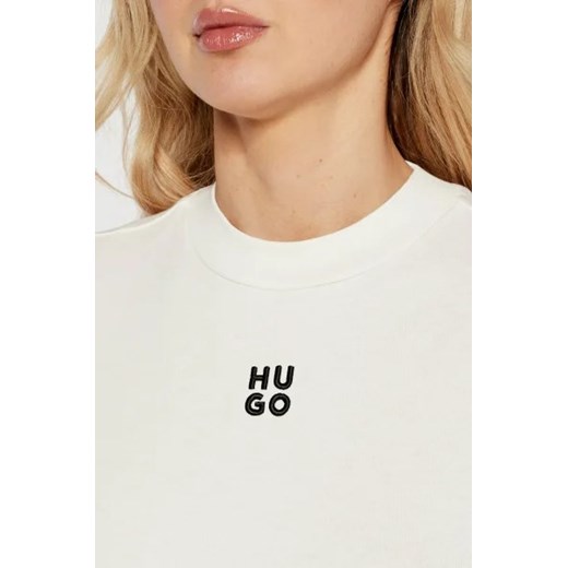 HUGO T-shirt Cropped Tee | Regular Fit XS Gomez Fashion Store