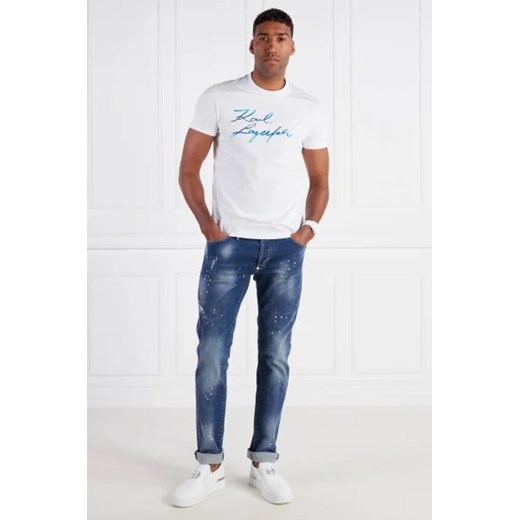Karl Lagerfeld T-shirt CREWNECK | Regular Fit Karl Lagerfeld XXL Gomez Fashion Store okazyjna cena