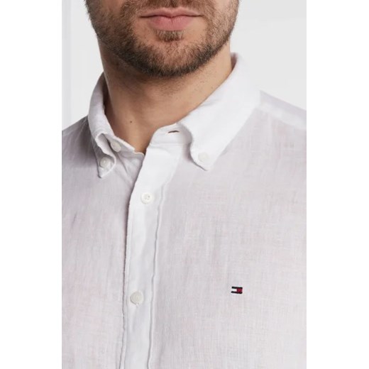 Koszula męska Tommy Hilfiger lniana