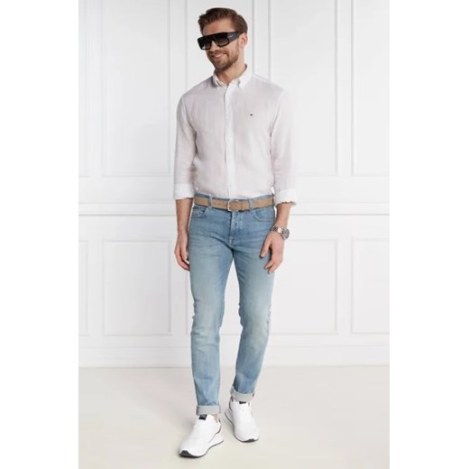 Koszula męska Tommy Hilfiger lniana