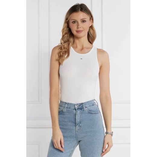 Tommy Jeans Top | Slim Fit Tommy Jeans M okazja Gomez Fashion Store
