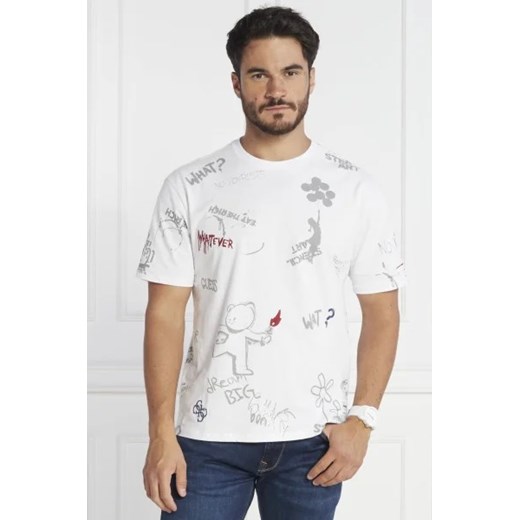 GUESS T-shirt | Regular Fit ze sklepu Gomez Fashion Store w kategorii T-shirty męskie - zdjęcie 172916850