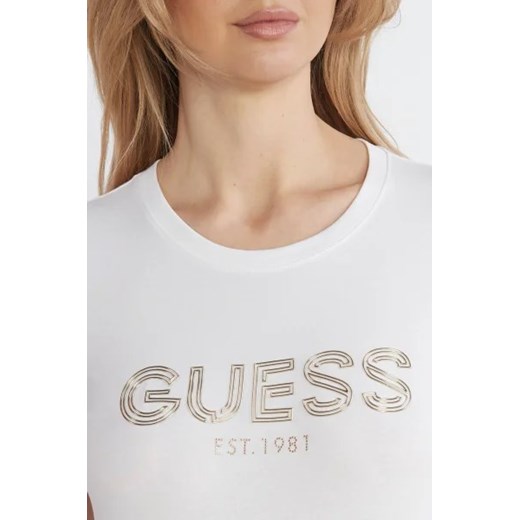 GUESS T-shirt | Slim Fit Guess XS promocyjna cena Gomez Fashion Store