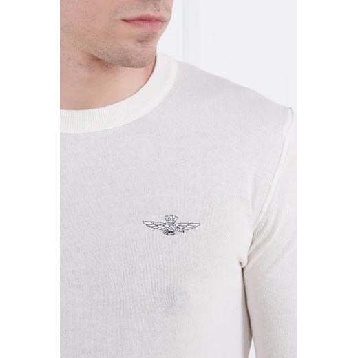 Aeronautica Militare Sweter | Slim Fit Aeronautica Militare XXL wyprzedaż Gomez Fashion Store