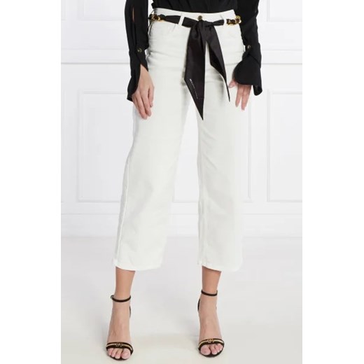 Elisabetta Franchi Jeansy | Cropped Fit | high waist Elisabetta Franchi 29 okazja Gomez Fashion Store