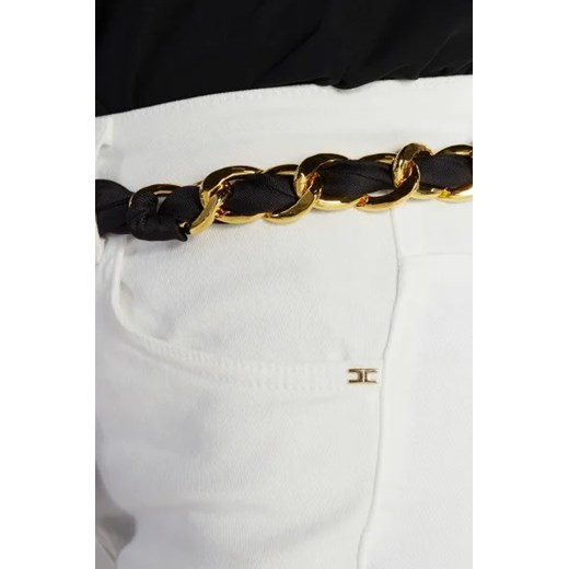 Elisabetta Franchi Jeansy | Cropped Fit | high waist Elisabetta Franchi 30 wyprzedaż Gomez Fashion Store