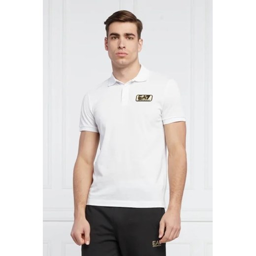 EA7 Polo | Regular Fit ze sklepu Gomez Fashion Store w kategorii T-shirty męskie - zdjęcie 172917514