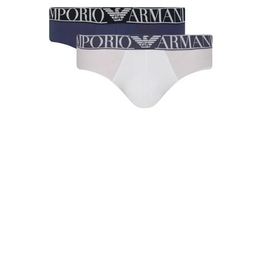 Emporio Armani Slipy 2-pack ze sklepu Gomez Fashion Store w kategorii Majtki męskie - zdjęcie 172917604