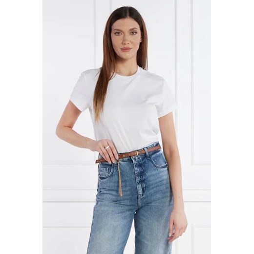 Patrizia Pepe T-shirt | Regular Fit ze sklepu Gomez Fashion Store w kategorii Bluzki damskie - zdjęcie 172917610