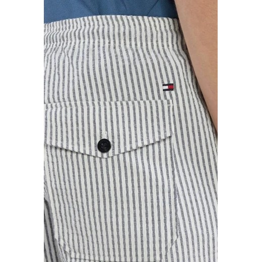 Tommy Hilfiger Szorty HARLEM SEERSUCKER STRIPE PO | Regular Fit Tommy Hilfiger 30 okazja Gomez Fashion Store