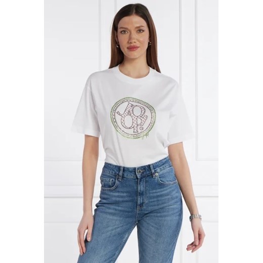 Joop! T-shirt | Regular Fit ze sklepu Gomez Fashion Store w kategorii Bluzki damskie - zdjęcie 172918083