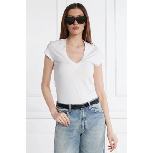 DONDUP - made in Italy T-shirt | Regular Fit ze sklepu Gomez Fashion Store w kategorii Bluzki damskie - zdjęcie 172918170