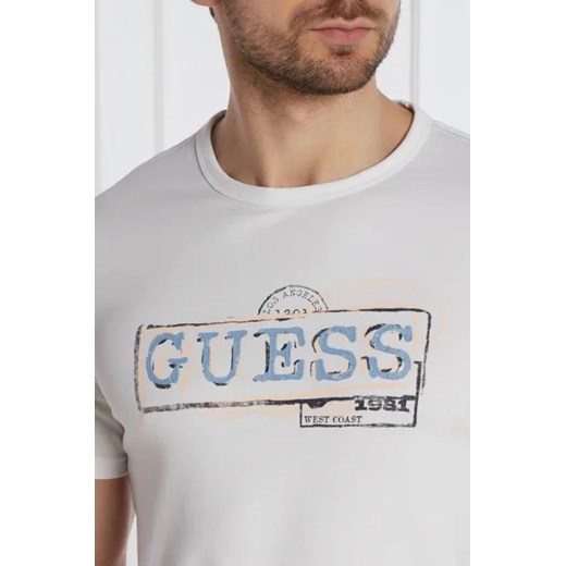 GUESS T-shirt | Slim Fit Guess XL okazyjna cena Gomez Fashion Store