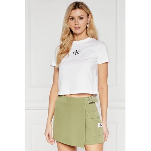 CALVIN KLEIN JEANS T-shirt | Cropped Fit L Gomez Fashion Store okazja