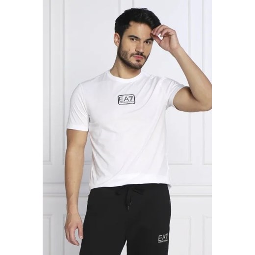 EA7 T-shirt | Regular Fit XXL wyprzedaż Gomez Fashion Store