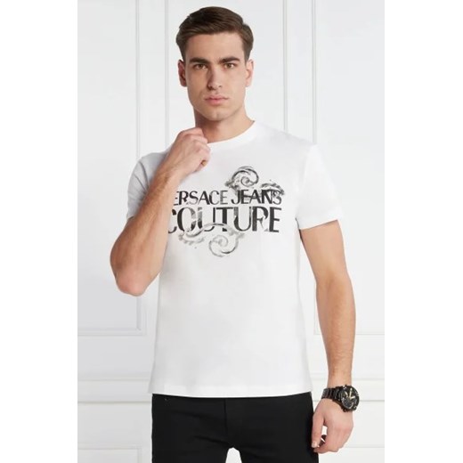 Versace Jeans Couture T-shirt | Slim Fit ze sklepu Gomez Fashion Store w kategorii T-shirty męskie - zdjęcie 172919270