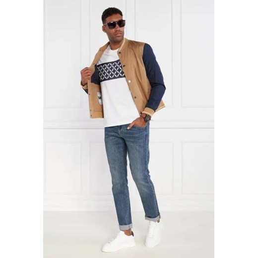 Michael Kors T-shirt EMPIRE STRIPE | Regular Fit Michael Kors S okazja Gomez Fashion Store