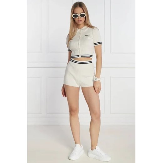 Bluzka damska Tommy Jeans z kołnierzykiem