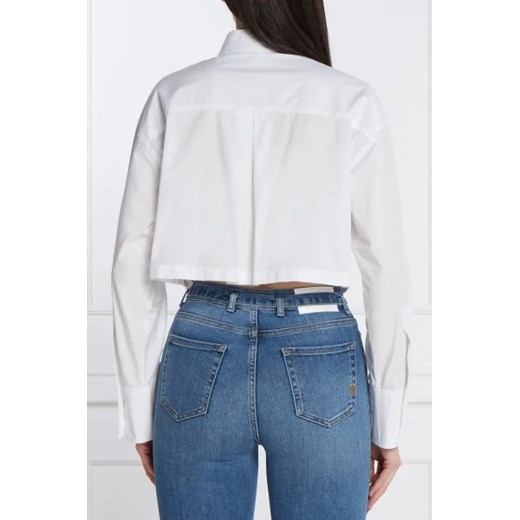 Pinko Koszula | Cropped Fit Pinko 42 okazyjna cena Gomez Fashion Store