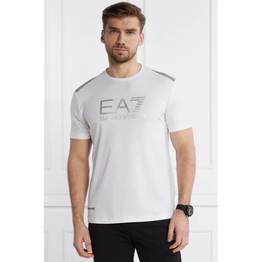 EA7 T-shirt | Regular Fit L okazja Gomez Fashion Store