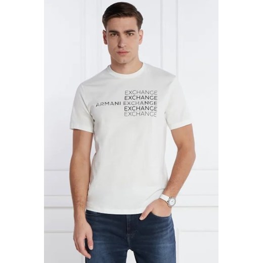 Armani Exchange T-shirt | Regular Fit ze sklepu Gomez Fashion Store w kategorii T-shirty męskie - zdjęcie 172919861