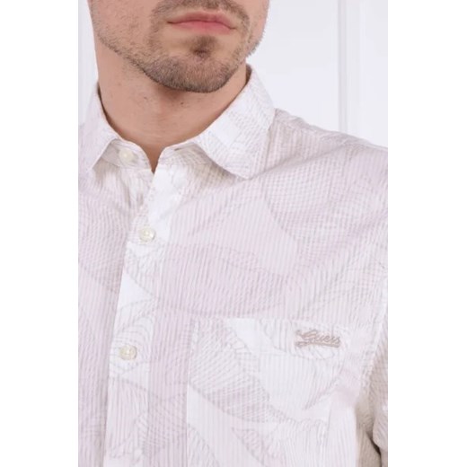 GUESS Koszula COLLINS STENCIL | Regular Fit Guess M Gomez Fashion Store okazja
