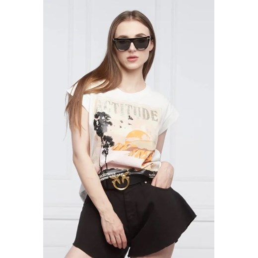 Twinset Actitude T-shirt | Regular Fit ze sklepu Gomez Fashion Store w kategorii Bluzki damskie - zdjęcie 172919942