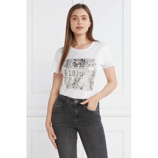 Liu Jo T-shirt | Regular Fit Liu Jo XL promocyjna cena Gomez Fashion Store