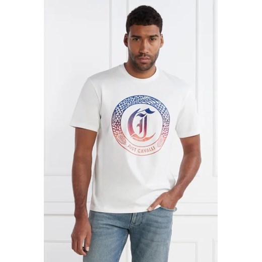 Just Cavalli T-shirt | Regular Fit ze sklepu Gomez Fashion Store w kategorii T-shirty męskie - zdjęcie 172919980