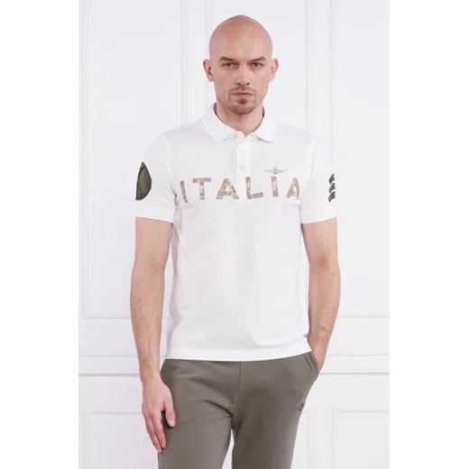 Aeronautica Militare Polo | Regular Fit ze sklepu Gomez Fashion Store w kategorii T-shirty męskie - zdjęcie 172920012