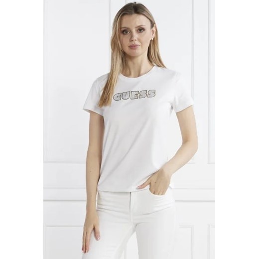 GUESS T-shirt | Regular Fit ze sklepu Gomez Fashion Store w kategorii Bluzki damskie - zdjęcie 172920140