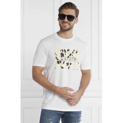 HUGO T-shirt Dulive U | Regular Fit ze sklepu Gomez Fashion Store w kategorii T-shirty męskie - zdjęcie 172920190