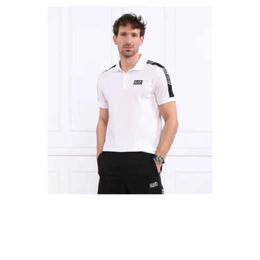 EA7 Polo | Regular Fit ze sklepu Gomez Fashion Store w kategorii T-shirty męskie - zdjęcie 172920272