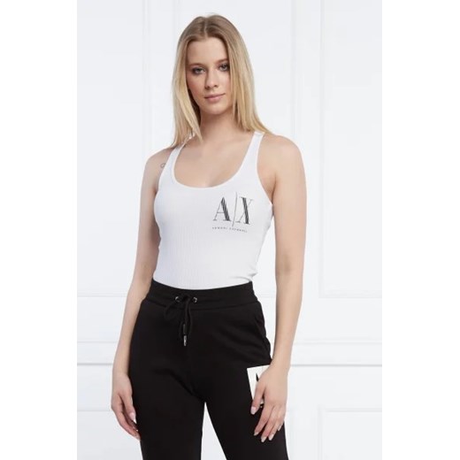 Armani Exchange Top | Slim Fit Armani Exchange XS wyprzedaż Gomez Fashion Store