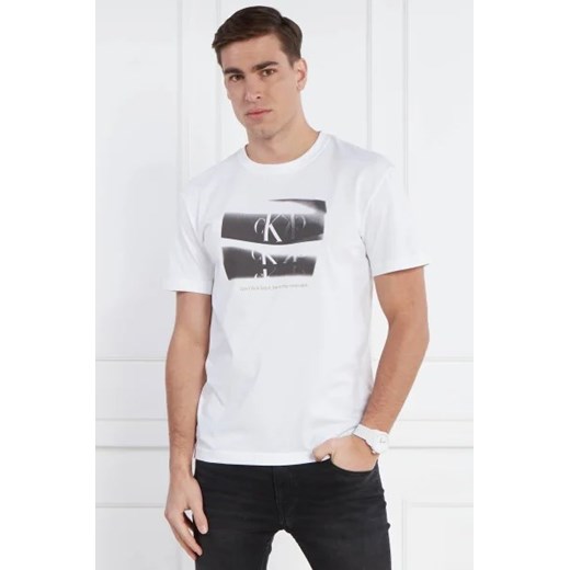 CALVIN KLEIN JEANS T-shirt | Regular Fit ze sklepu Gomez Fashion Store w kategorii T-shirty męskie - zdjęcie 172920333