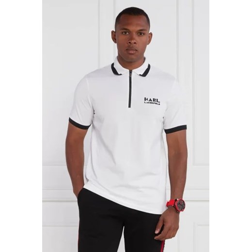 Karl Lagerfeld Polo | Regular Fit Karl Lagerfeld M wyprzedaż Gomez Fashion Store