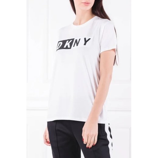 DKNY Sport T-shirt | Regular Fit ze sklepu Gomez Fashion Store w kategorii Bluzki damskie - zdjęcie 172921120