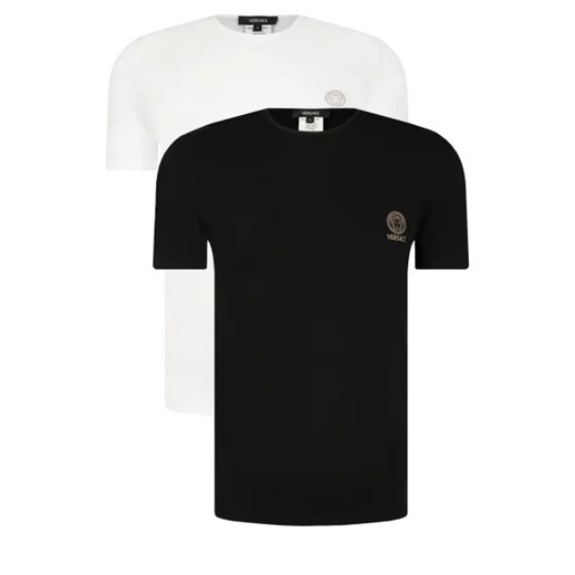 Versace T-shirt 2-pack | Slim Fit ze sklepu Gomez Fashion Store w kategorii T-shirty męskie - zdjęcie 172921174