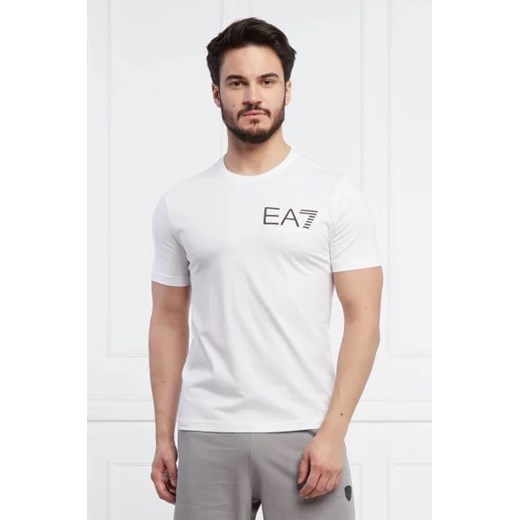 EA7 T-shirt | Regular Fit ze sklepu Gomez Fashion Store w kategorii T-shirty męskie - zdjęcie 172921333