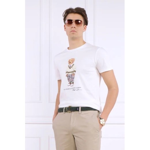 POLO RALPH LAUREN T-shirt | Slim Fit ze sklepu Gomez Fashion Store w kategorii T-shirty męskie - zdjęcie 172921352