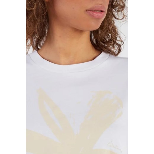 Liviana Conti T-shirt | Regular Fit Liviana Conti XS wyprzedaż Gomez Fashion Store
