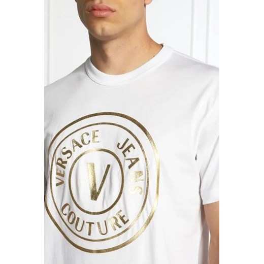 T-shirt męski Versace Jeans biały 